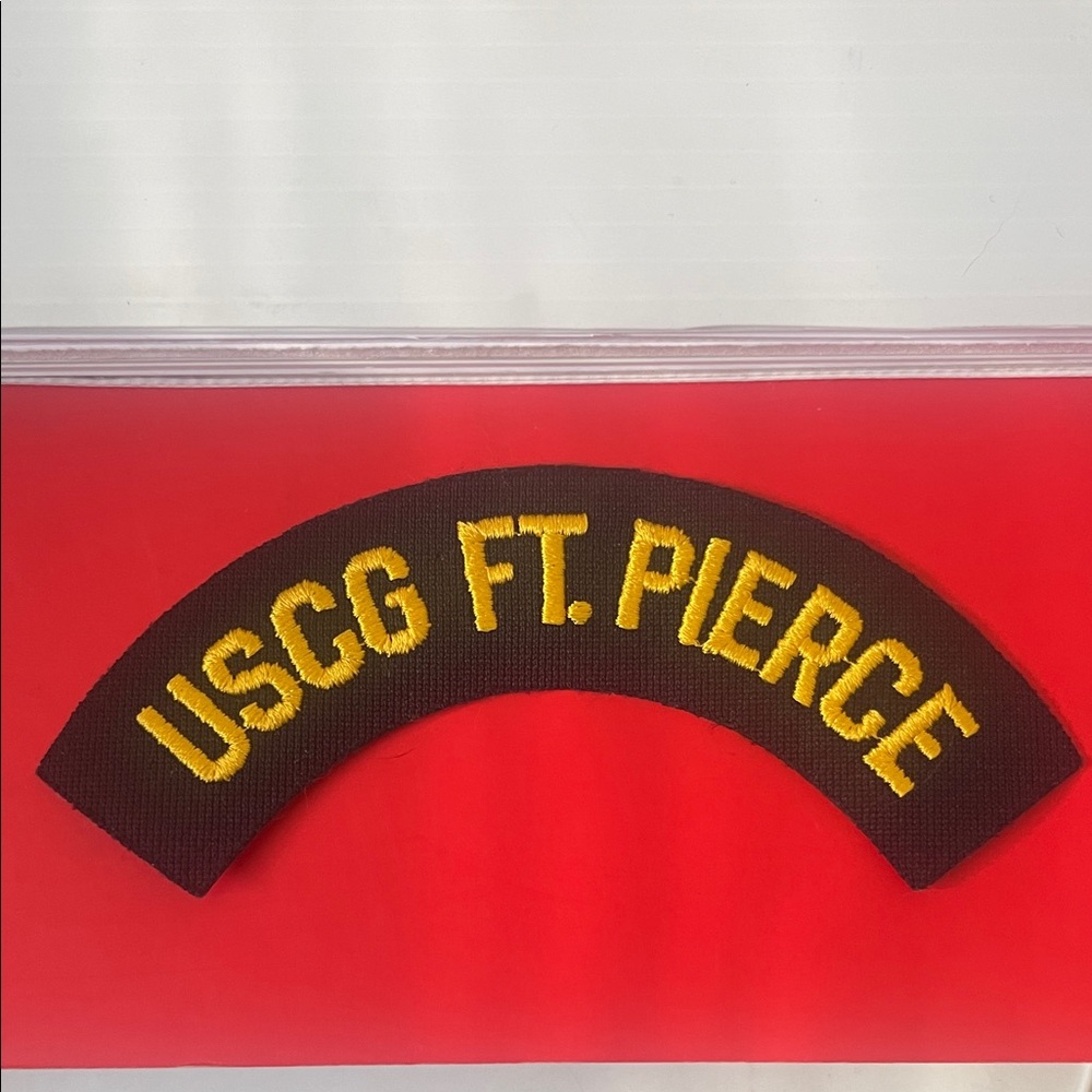 USCG FT. PIERCE Embroidered Patch